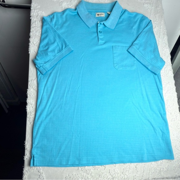 Men's Blue Polo Shirt - Picture 1 of 5